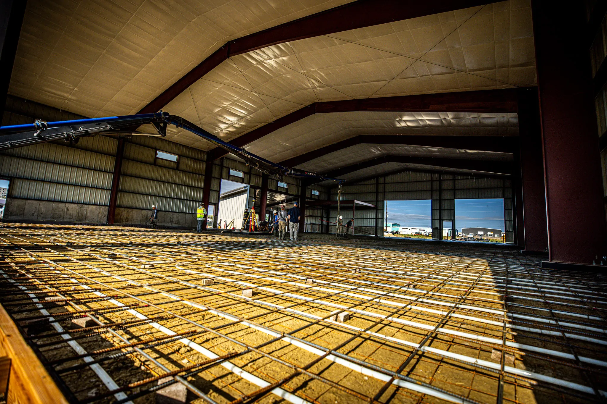 Mountains and Runway
